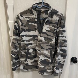 Duluth Camouflage Pullover Fleece